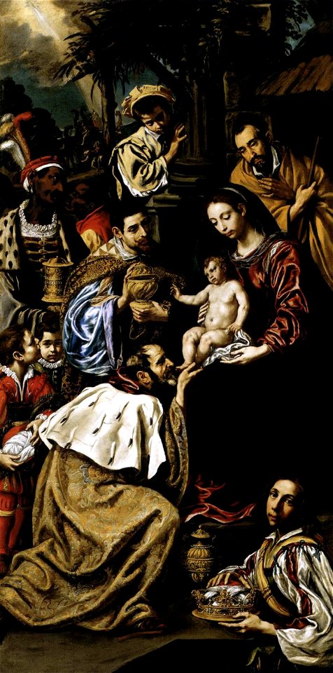 Luis Tristán de Escamilla - The Adoration of the Magi - WGA23066
