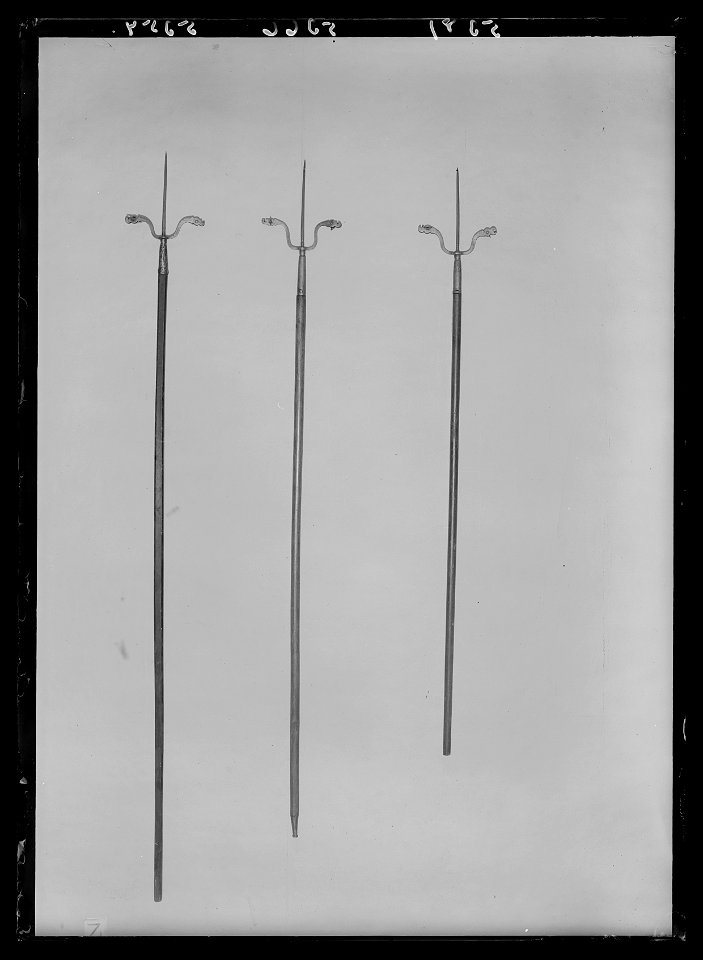 Luntstake, s k styckjunkarspjut - Livrustkammaren - 17653