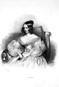 Luise von Baden 1837 Litho 01