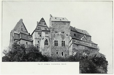 Luthmer III-055-Limburg Grafenschloss Ostseite