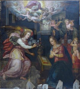Luis de Vargas - Annunciation - 1937.32 - Fogg Museum
