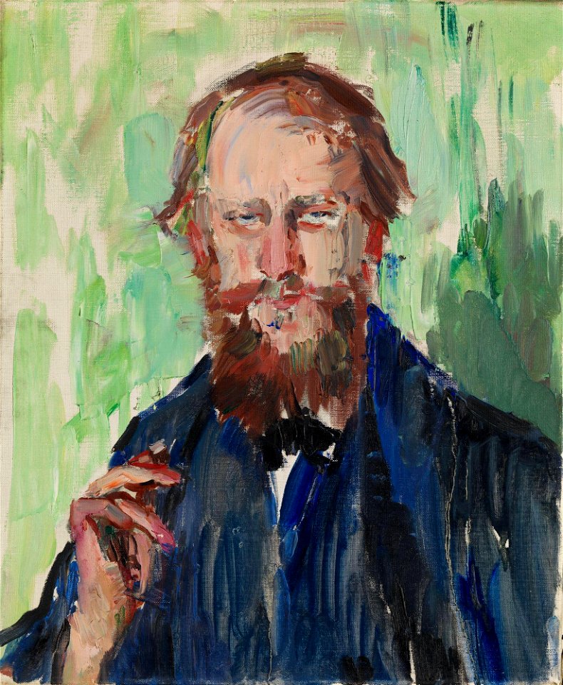 Henrik Lund - Portrait of the Danish Art Dealer M. Grosell - NG.M.00998 - National Museum of Art, Architecture and Design