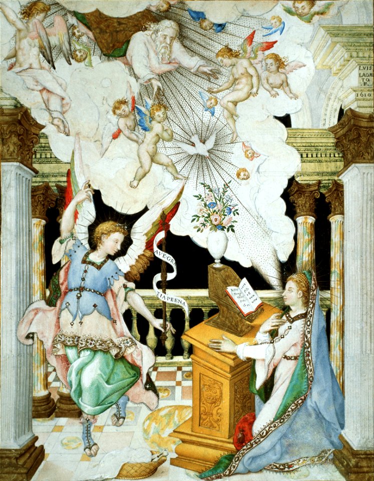 Luis Lagarto - The Annunciation - Google Art Project