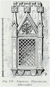 Luthmer II-134-Eppstein Pfarrkirche Tabernakel