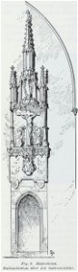 Luthmer I-008-Rüdesheim Baldachinbau über der Sakristeithür