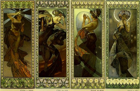 Lune et etoiles 1902