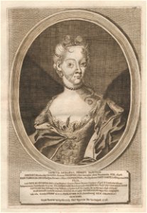 Lukrecyja Kaciaryna Radzivił (Denhaf).Люкрэцыя Кацярына Радзівіл (Дэнгаф) (H. Lajbovič, 1758)