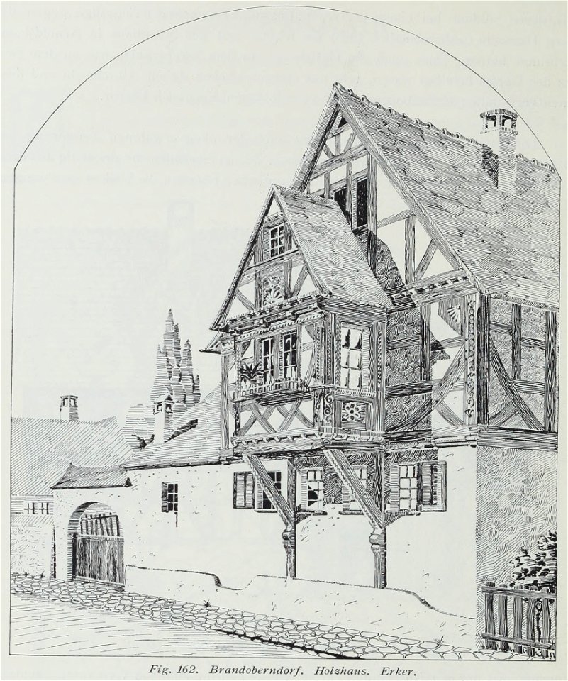 Luthmer II-162-Brandoberndorf Holzhaus Erker