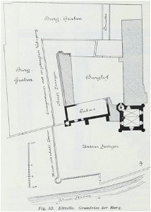 Luthmer I-052-Eltville Grundriss der Burg