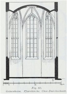 Luthmer I-060-Geisenheim Pfarrkirche Chor-Durchschnitt