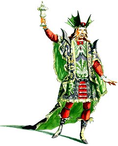 Lully - Proserpine - Costume de Minos (Jean Berain) (cropped)