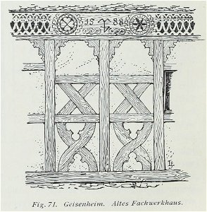 Luthmer I-071-Geisenheim Altes Fachwerkhaus