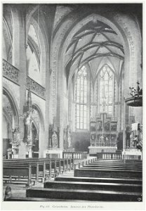 Luthmer I-061-Geisenheim Inneres der Pfarrkirche