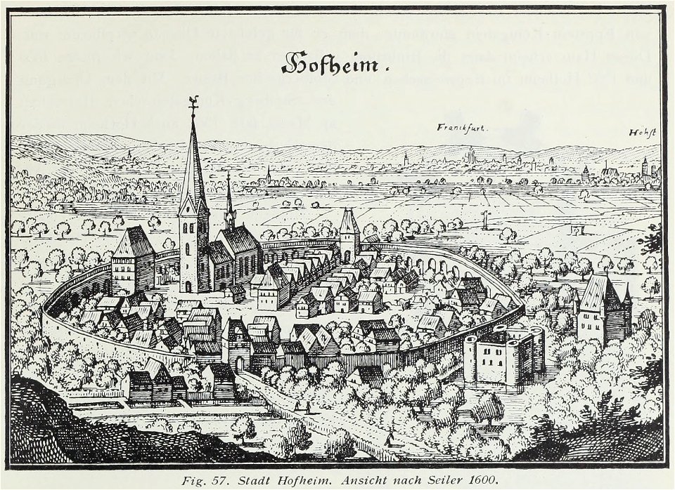 Luthmer II-057-Stadt Hofheim Ansicht nach Seiler 1600