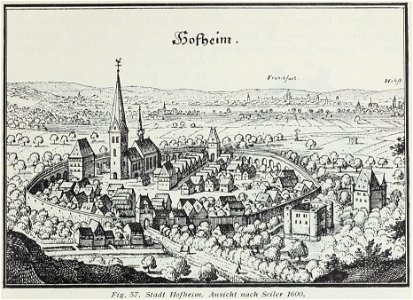 Luthmer II-057-Stadt Hofheim Ansicht nach Seiler 1600