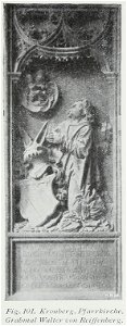 Luthmer II-101-Kronberg Pfarrkirche Grabmal Walter von Reiffenberg