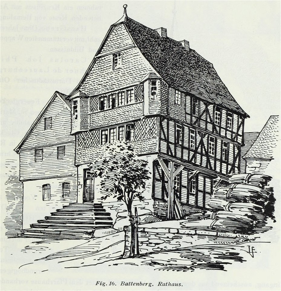 Luthmer IV-016-Battenberg Rathaus