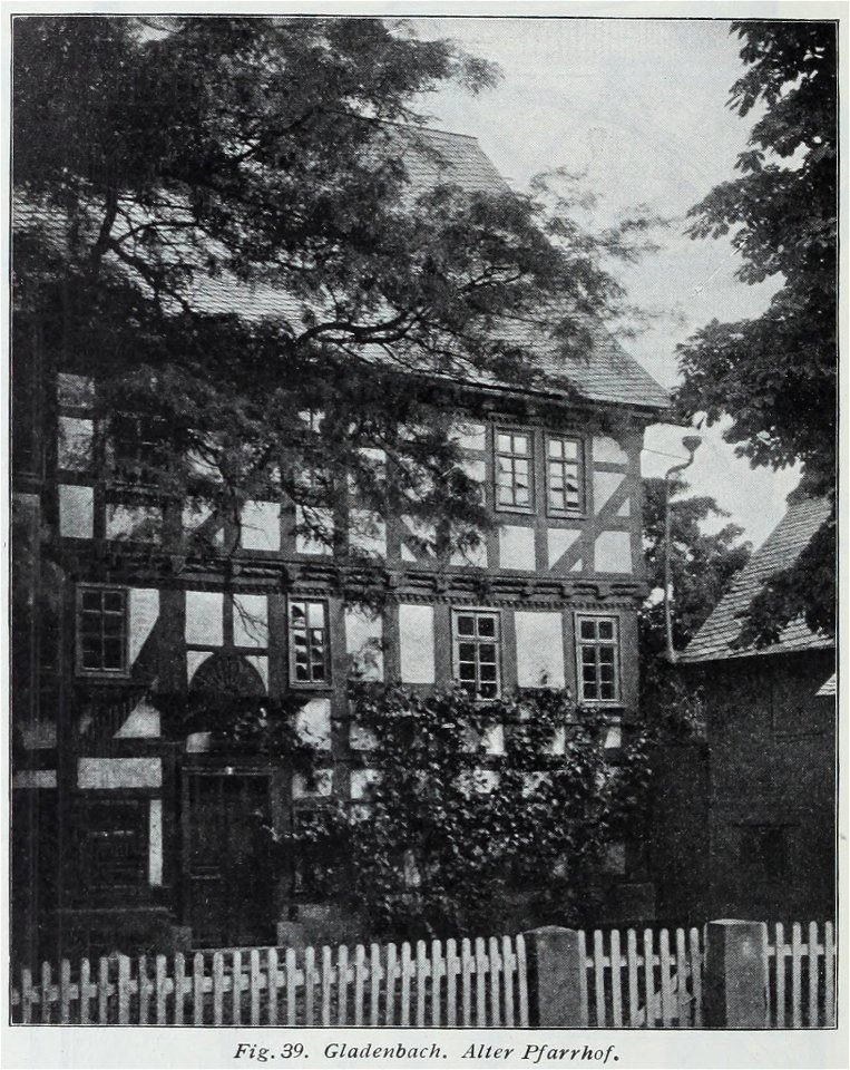 Luthmer IV-039-Gladenbach alter Pfarrhof