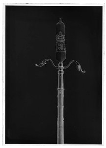 Luntstake, styckjunkarspjut, Sverige, 1600-talets slut - Livrustkammaren - 43184-negative