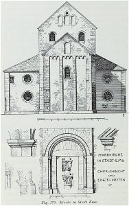 Luthmer III-170-Kirche in der Stadt Ems