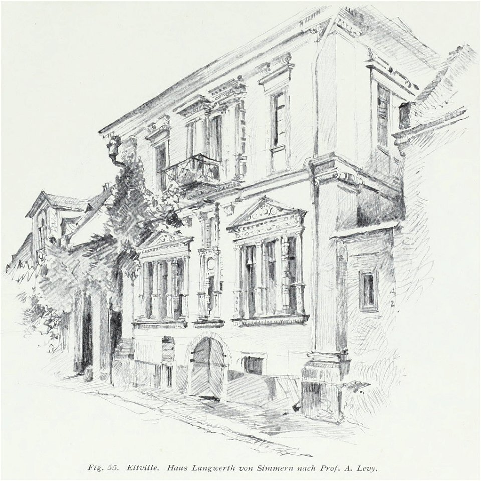 Luthmer I-055-Eltville Haus Langwerth von Simmern nach Prof A Levy