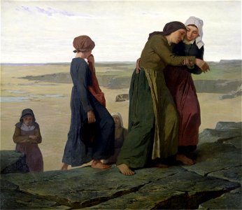 Evariste-Vital Luminais - La veuve