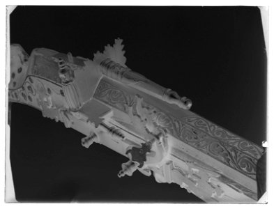 Luntlåsmusköt, Nederländerna ca 1595 - Livrustkammaren - 36743-negative