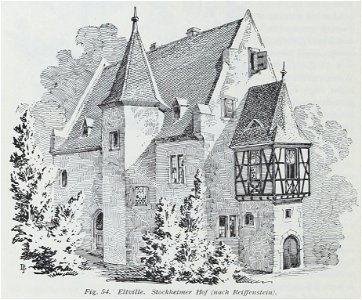 Luthmer I-054-Eltville Stockheimer Hof (nach Reiffenstein)