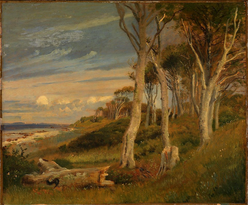 Johan Thomas Lundbye - The Slopes of Asnæs Dyrehave - NG.M.02296 - National Museum of Art, Architecture and Design