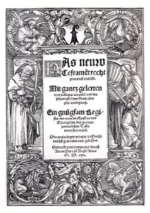 Luther bible, by HH