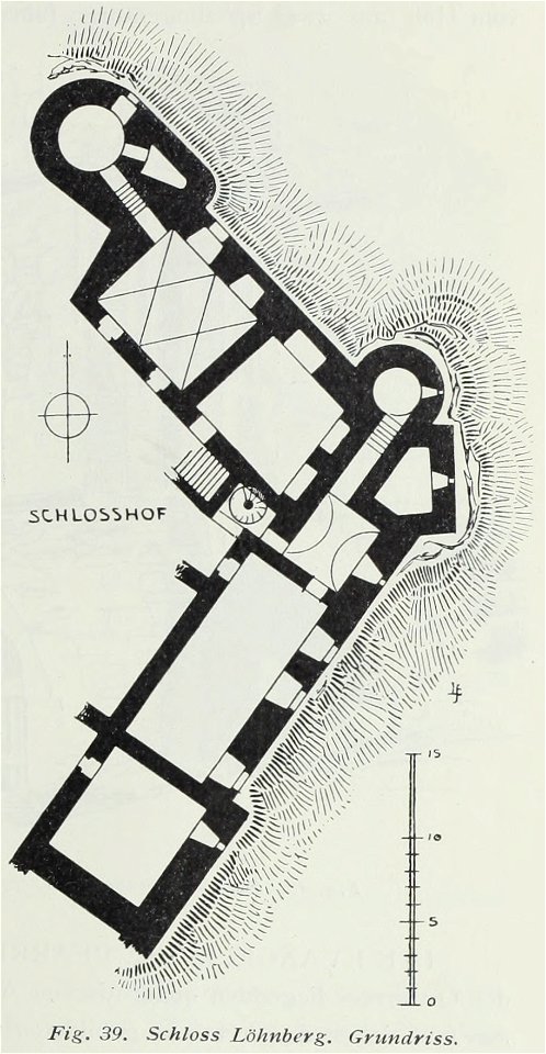 Luthmer III-039-Schloss Löhnberg Grundriss - Free Stock Illustrations ...