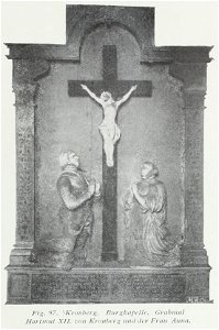 Luthmer II-097-Kronberg Burgkapelle Grabmal Hartmut XII von Kronberg und der Frau Anna