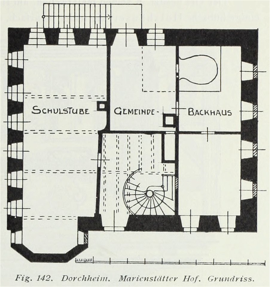 Luthmer III-142-Dorchheim Marienstätter Hof Grundriss