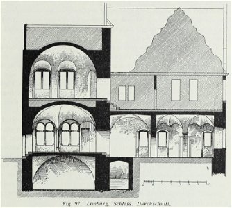 Luthmer III-097-Limburg Schloss Durchschnitt
