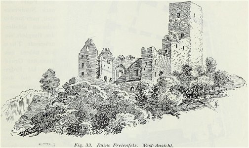 Luthmer III-033-Ruine Freienfels West-Ansicht