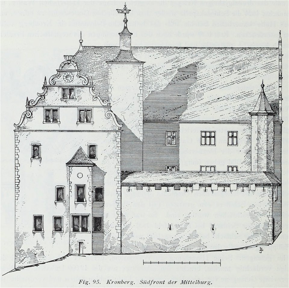 Luthmer II-095-Kronberg Südfront der Mittelburg