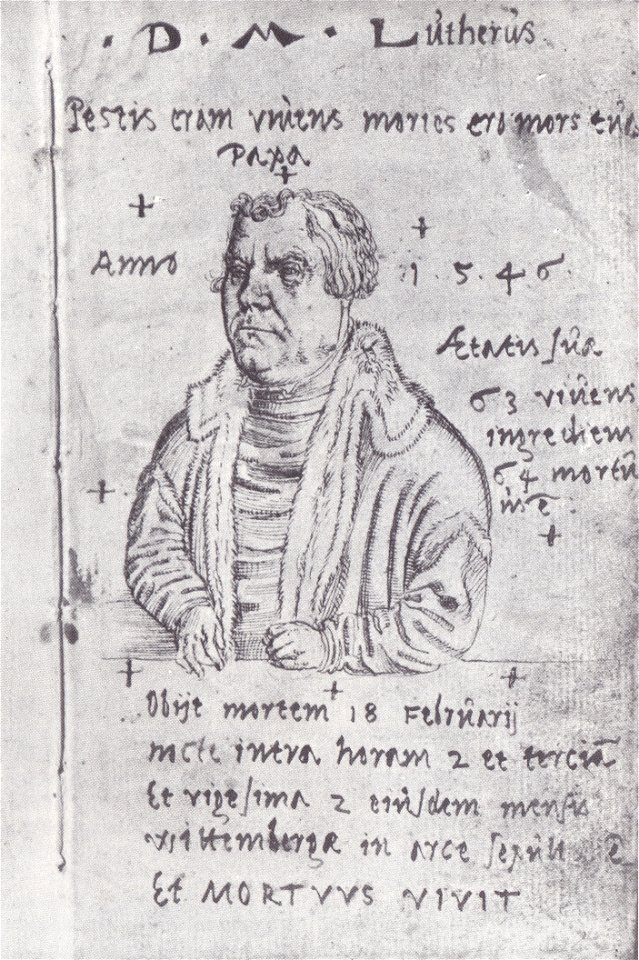 Luther in the pulpit