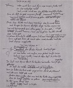 Luther Bible manuscript Ps 43