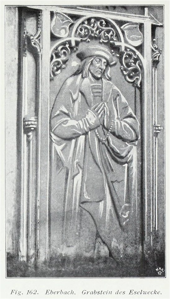 Luthmer I-162-Eberbach Grabstein des Eselwecke