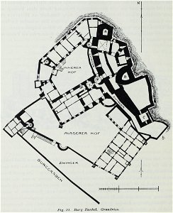 Luthmer III-021-Burg Runkel Grundriss