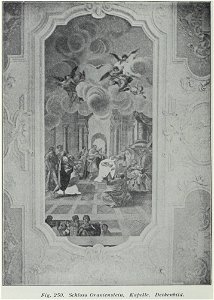 Luthmer III-250-Schloss Oranienstein Kapelle Deckenbild