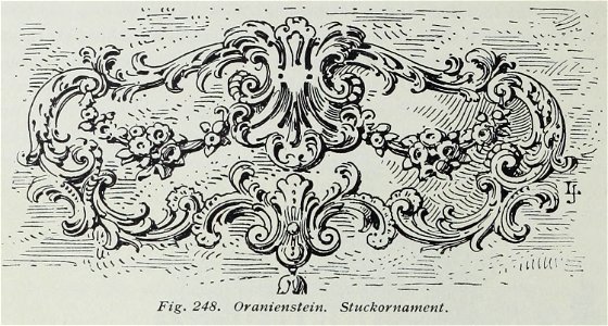 Luthmer III-248-Oranienstein Stuckornament