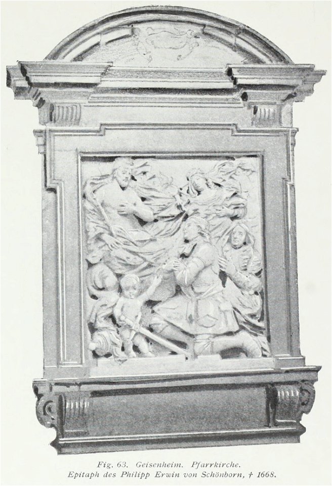 Luthmer I-062-Geisenheim Epitaph des Philipp Erwin von Schönborn +1668