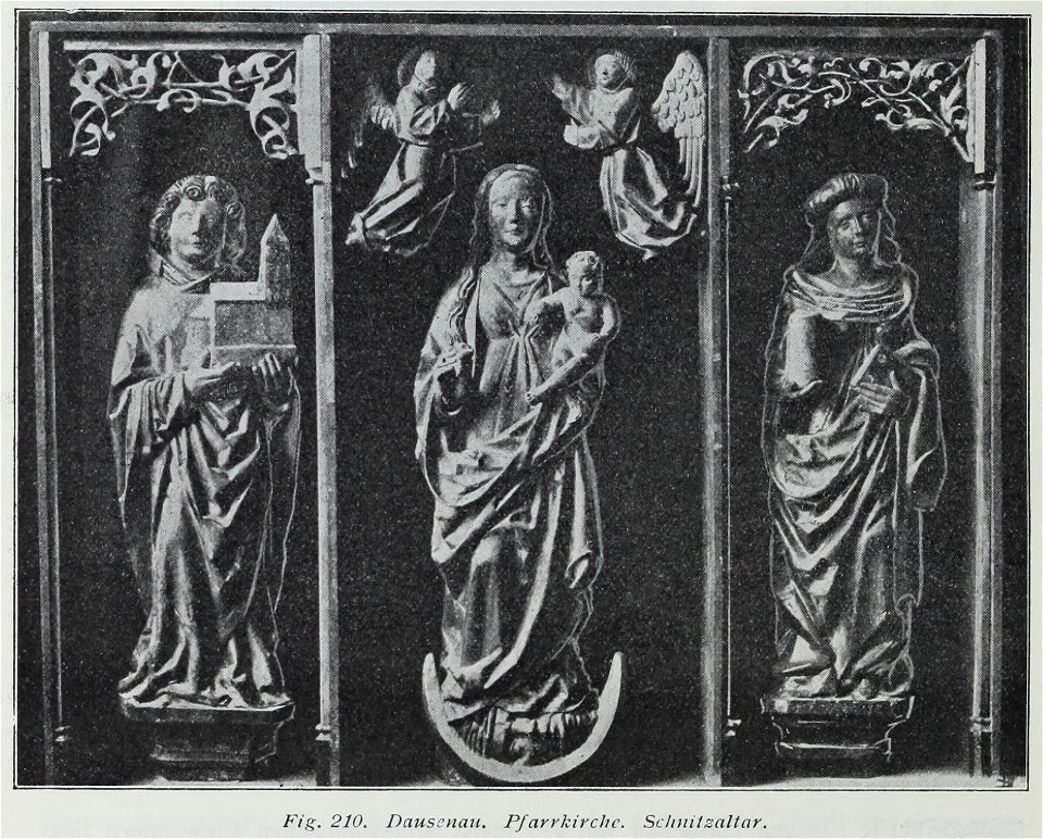 Luthmer III-210-Dausenau Pfarrkirche Schnitzaltar