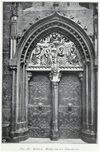 Luthmer I-180-Kidrich Westportal der Pfarrkirche