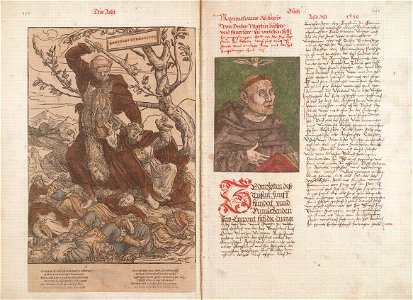 Luther as Hercules Germanicus, by Hans Holbein the Younger