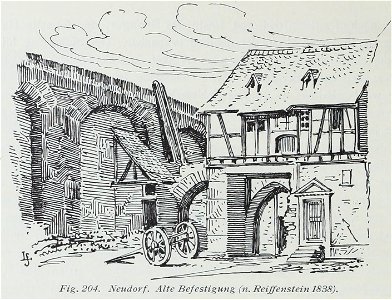 Luthmer I-204-Neudorf alte Befestigung (nach Reiffenstein 1838)