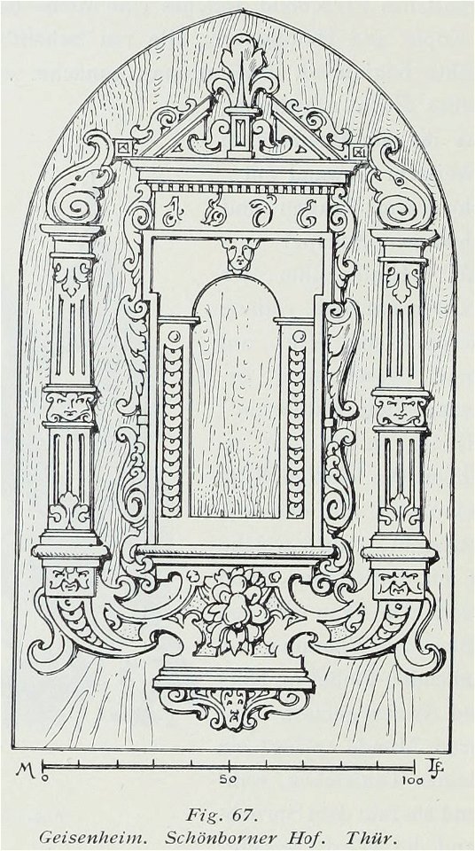 Luthmer I-067-Geisenheim Schönborner Hof Thür