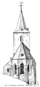 Luthmer IV-060-Dillenburg Pfarrkirche Choransicht
