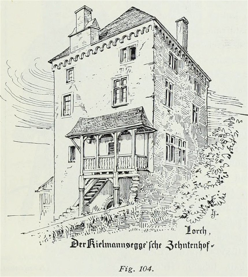 Luthmer I-104-Lorch der Kielmannseggesche Zehntenhof